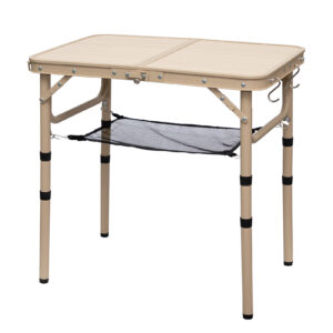 2ft 3 Adjustable Height Aluminum Mini Folding Camping Table