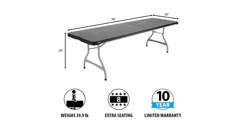 folding table Lifetime & Warranty - Byliable