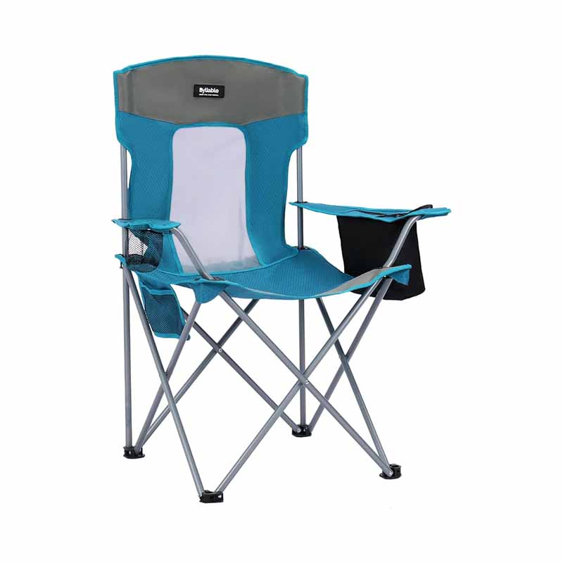 Blue Portable Foldable Camping Chair