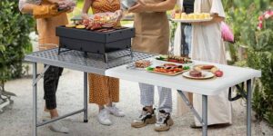 Camping Grill Table Designs - Byliable