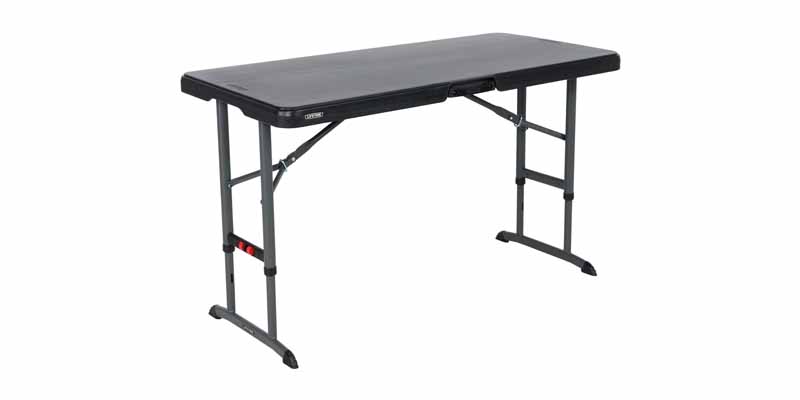 Lifetime Adjustable Folding Table - Byliable