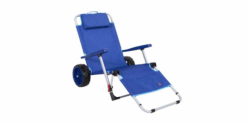 Mac Sports Beach Day Foldable Chaise Lounge Chair - Byliable