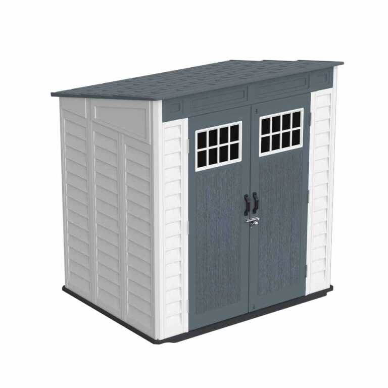 Prefabricated Storage Shed for Plastic Tools