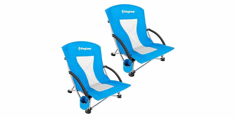 KingCamp Low Sling Beach Chair - Byliable