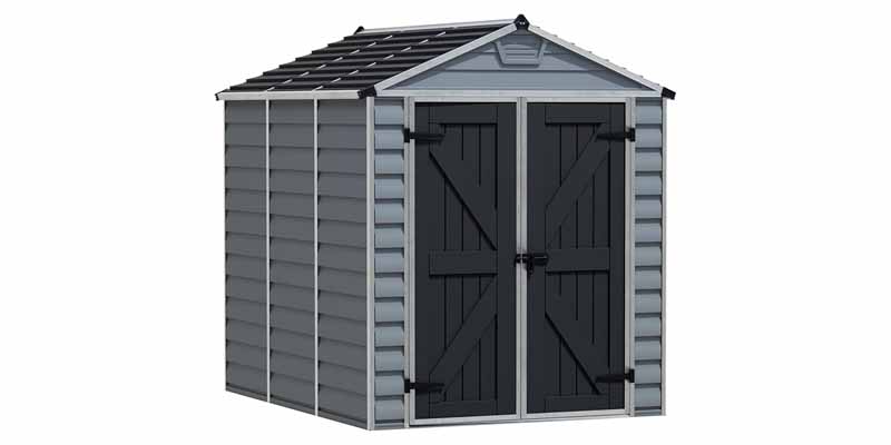 Palram Skylight 6x8 Plastic Garden Shed - Byliable
