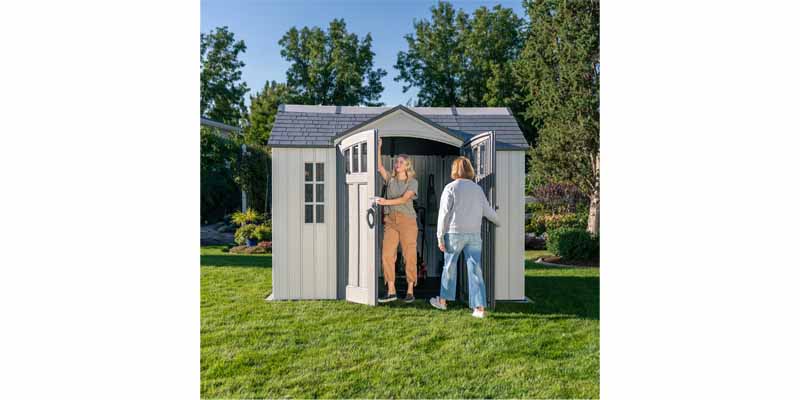 Plastic Garden Shed - Byliable